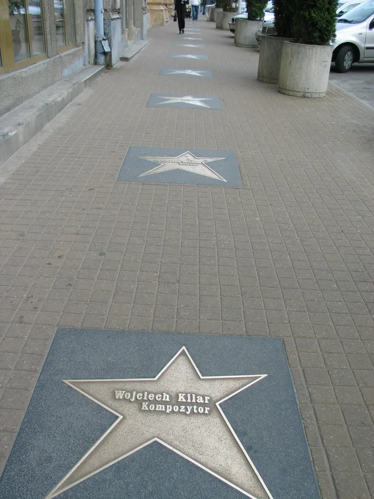 Аллея Звёзд в Лодзи